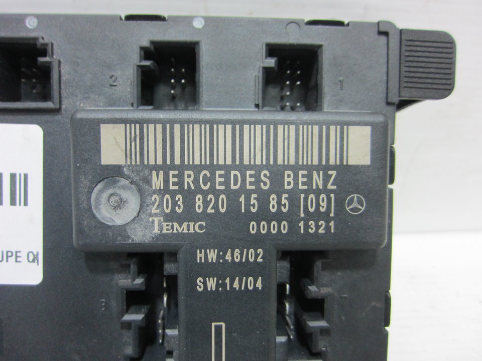 MERCEDES-BENZ C-Class W203/S203/CL203 (2000-2008) Другие блоки управления 2038201585 21326188