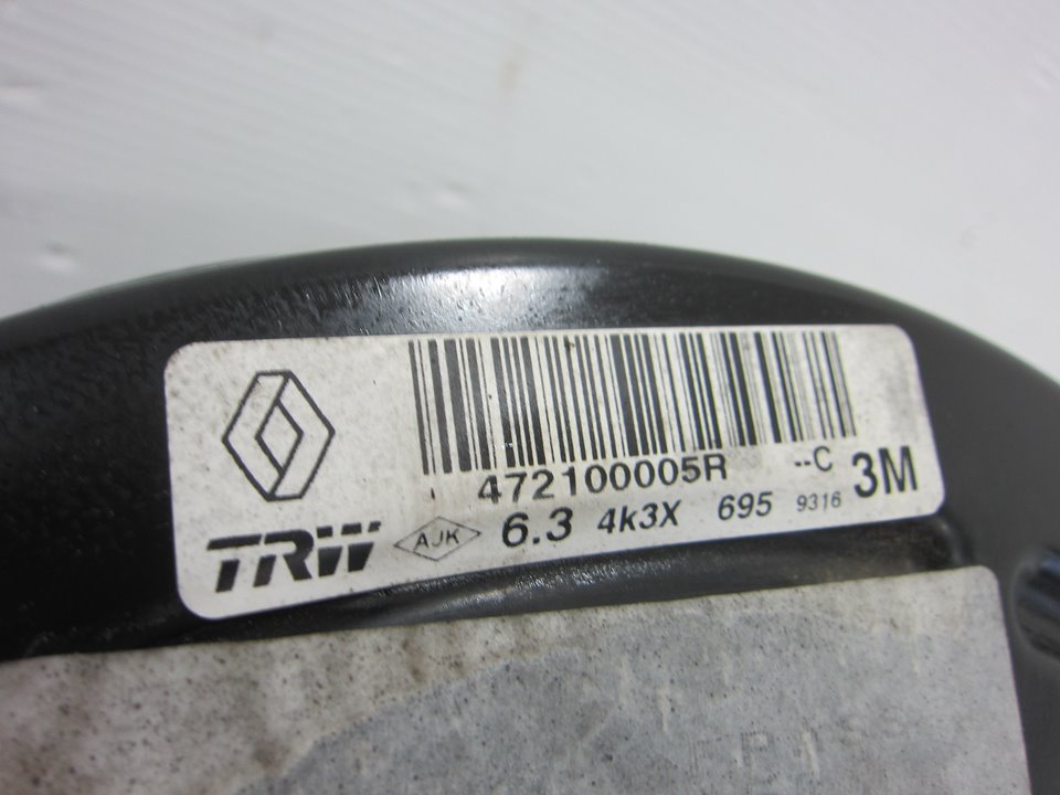 RENAULT Scenic 3 generation (2009-2015) Stabdžių pūslė 472100005R 24961613