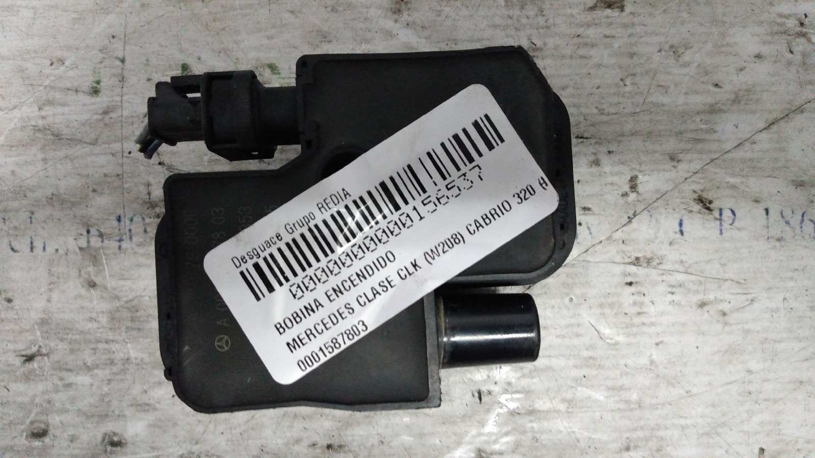 MERCEDES-BENZ CLK AMG GTR C297 (1997-1999) High Voltage Ignition Coil 0001587803 23557194