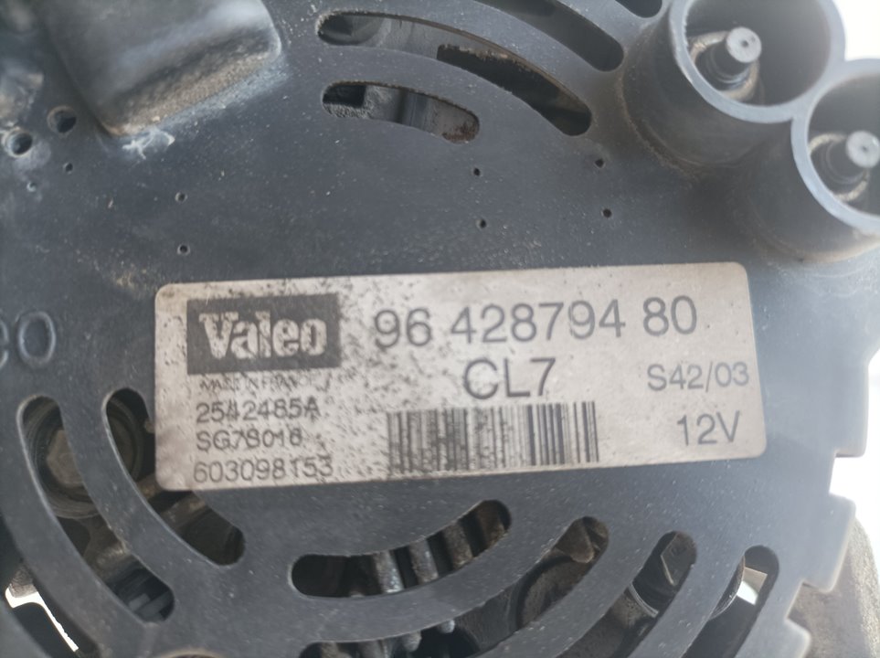 CITROËN C2 1 generation (2003-2009) Alternator 9642879480 21282564