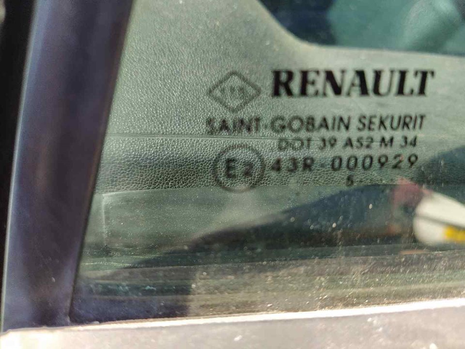 RENAULT Megane 2 generation (2002-2012) Rear Left Door Window 43R000929 25328564