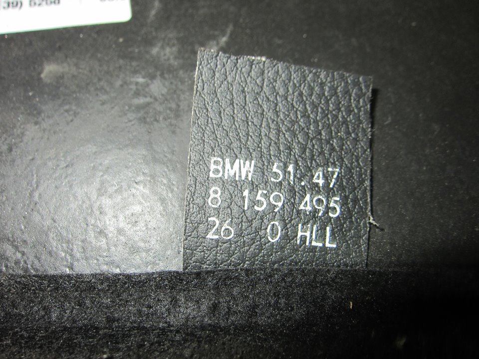 BMW 5 Series E39 (1995-2004) Galinis dangtis 8159495 25381860