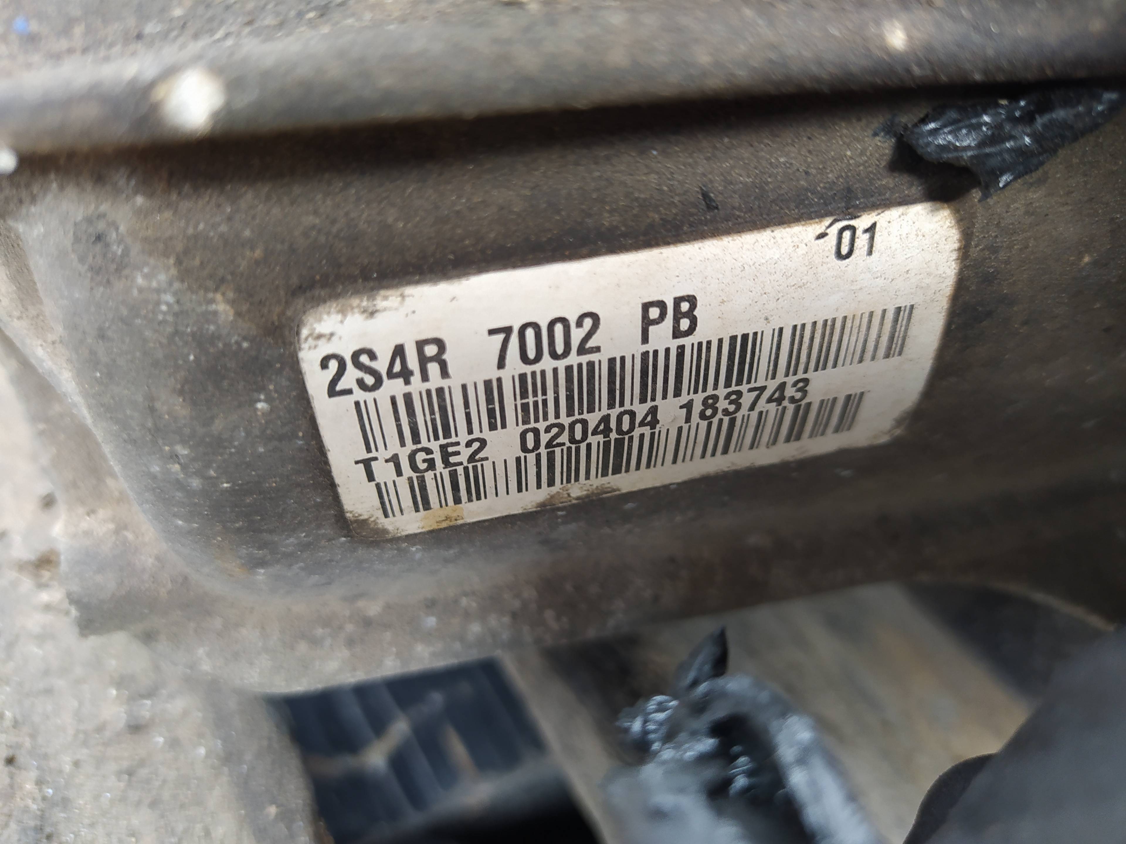 FORD Focus 1 generation (1998-2010) Коробка передач 2S4R7002PB 21277402