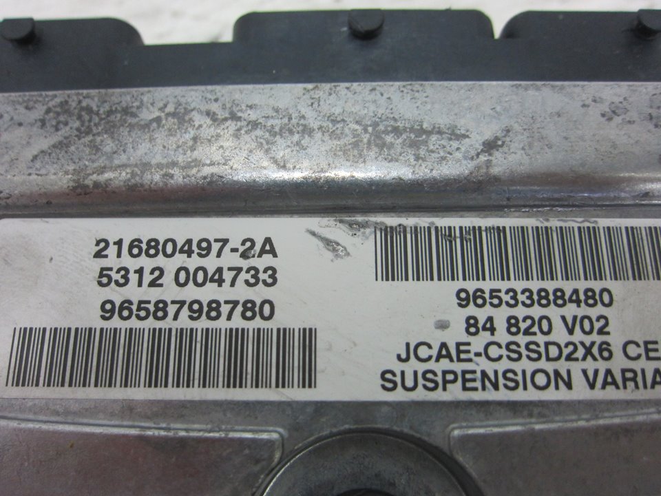 PEUGEOT 407 1 generation (2004-2010) Suspension control unit 216804972A 24936587