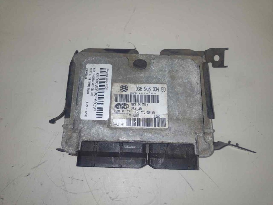 SEAT Leon 1 generation (1999-2005) Motorkontrollenhet ECU 036906034BD 21273981