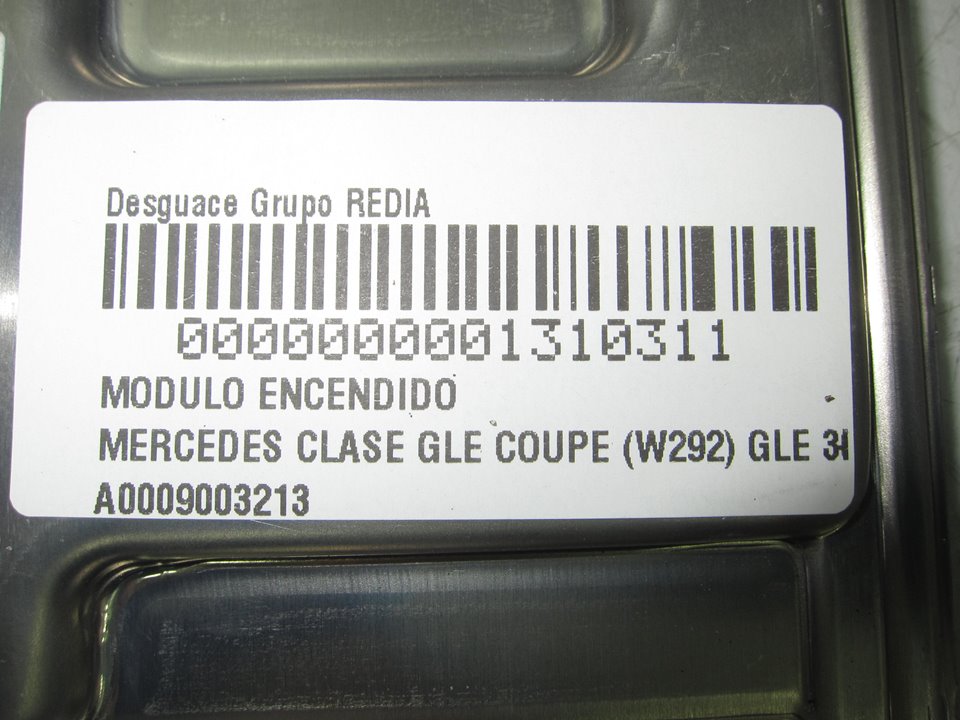 MERCEDES-BENZ GLE W166 (2015-2018) Relék A0009003213 24933922