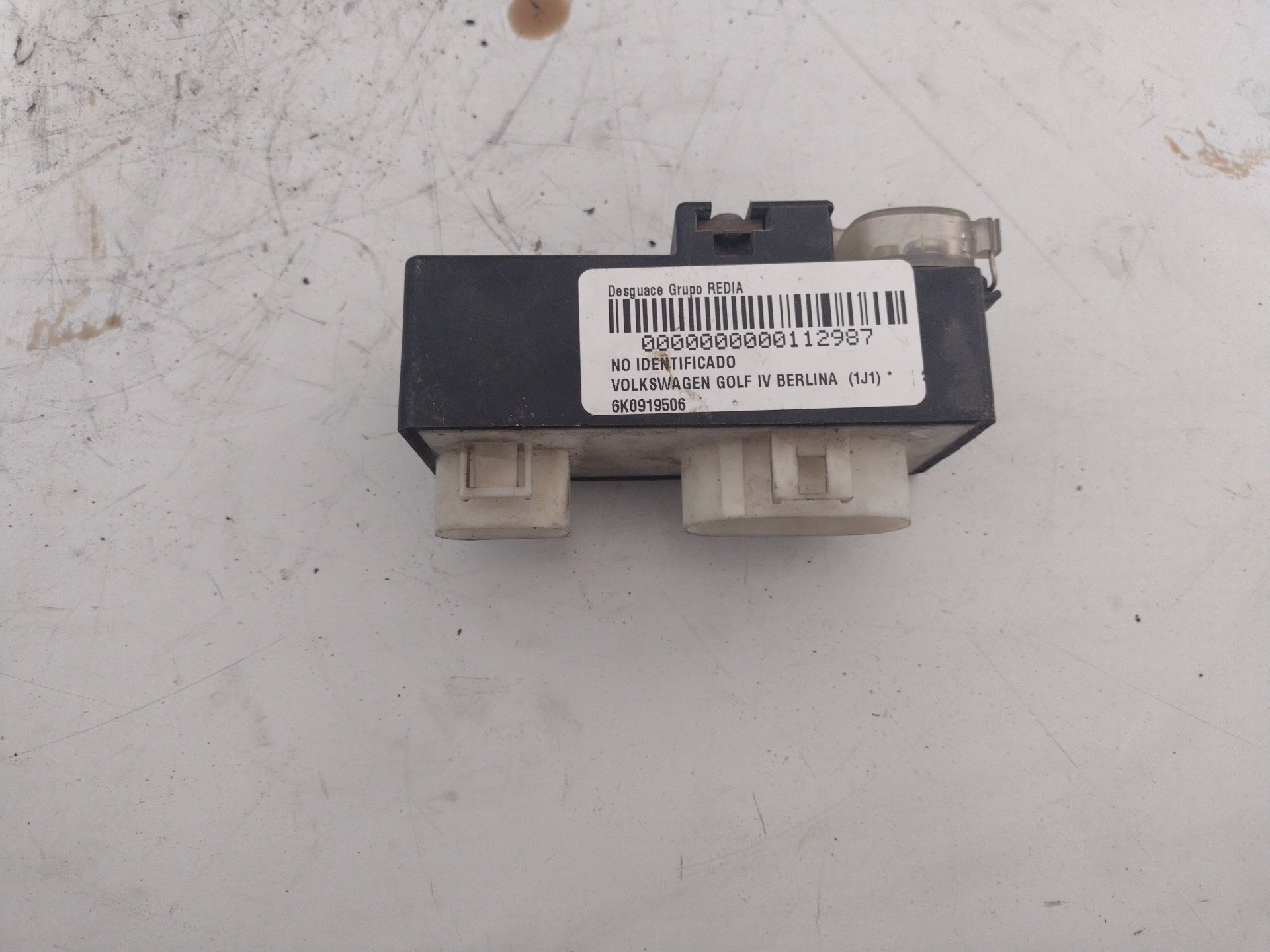 VOLKSWAGEN Bora 1 generation (1998-2005) Relays 6K0919506 21277432