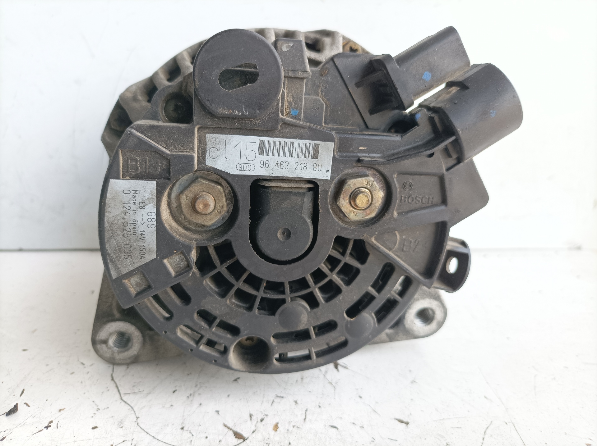 PEUGEOT 207 1 generation (2006-2009) Alternator 9646321880 21281738