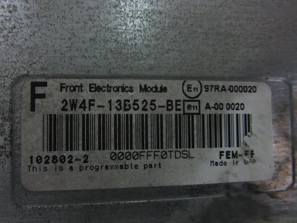 FORD C-Max 1 generation (2003-2010) Блок за управление на двигателя ECU 2W4F13B525BE 24959404