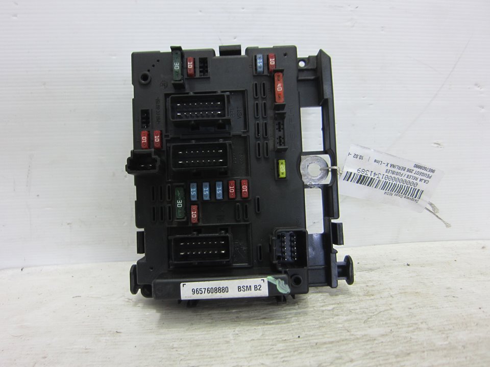 PEUGEOT 206 1 generation (1998-2009) Fuse Box 9657608880 24961153