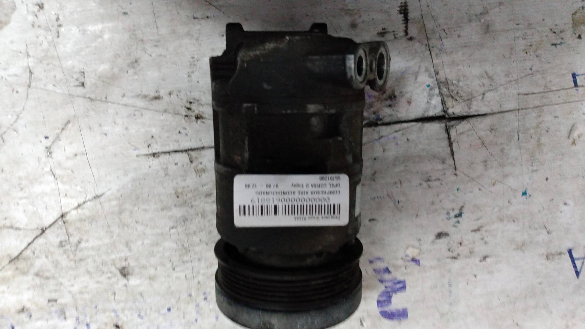 OPEL Corsa D (2006-2020) Air Condition Pump 55701200 23557598