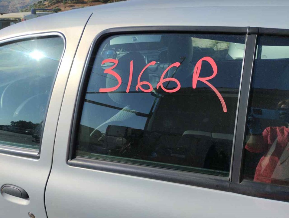 RENAULT Clio 3 generation (2005-2012) Rear Left Door Window 43R00015 25330471