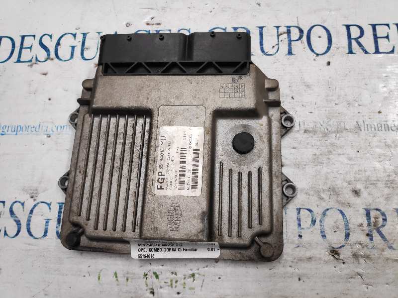 OPEL Combo C (2001-2011) Variklio kompiuteris 55194018 21272608