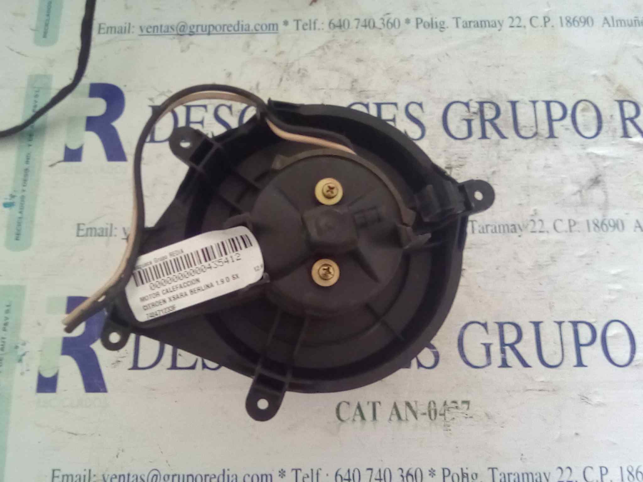 CITROËN Xsara 1 generation (1997-2004) Heater Blower Fan 740471233F 21273765