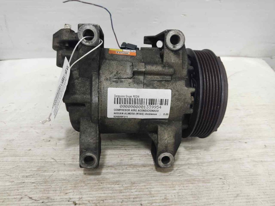 NISSAN Almera N16 (2000-2006) Luftkondisjoneringspumpe 926009F511 24960854