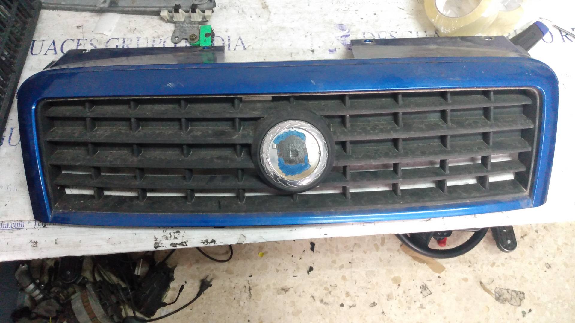 FIAT Doblo 1 generation (2001-2017) Нижняя решетка переднего бампера 735395576 21276249