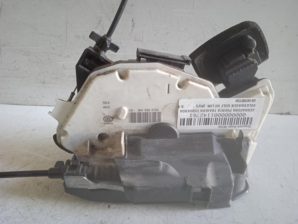 VOLKSWAGEN Golf 7 generation (2012-2024) Rear Left Door Lock 5K48390150 21290692