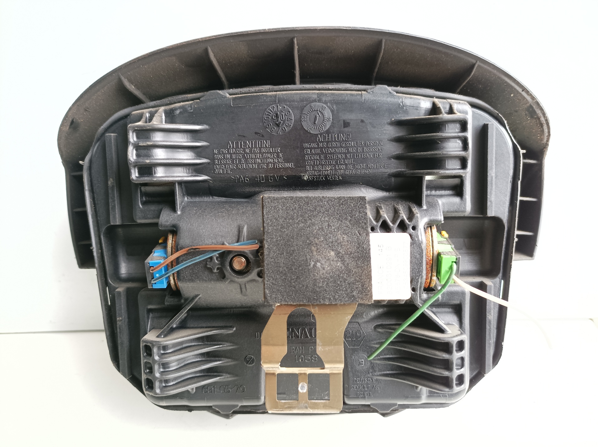 Airbag guida 8200310291B de Renault Scenic ii (jm) 2007-0 - pieza usada