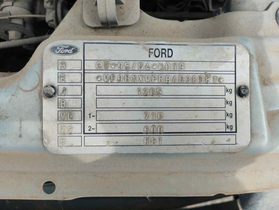 FORD Ka 1 generation (1996-2008) Degvielas sūknis degvielas tvertnē 25343818