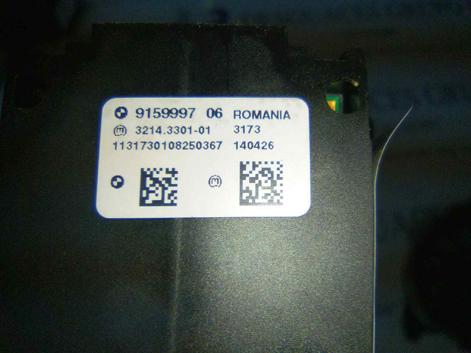 Freno de mano electrico N57D30 9159997 de Bmw 7 (f01, f02, f03, f04) 2010-2012 313 CV - pieza usada