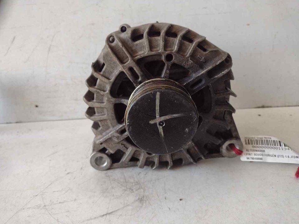 FIAT Scudo 2 generation (2007-2016) Alternator 9678048880 21296182