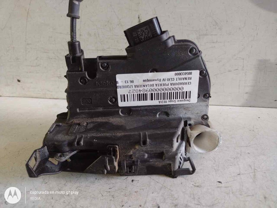 RENAULT Clio 3 generation (2005-2012) Front Left Door Lock 805033000R 21281394