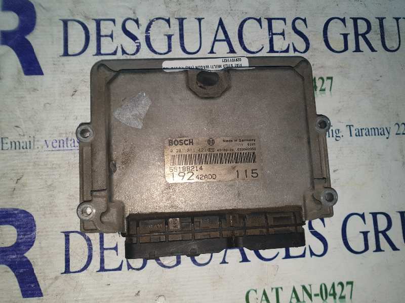 FIAT Stilo 1 generation (2001-2010) Unitate de control motor 55188214 21272324