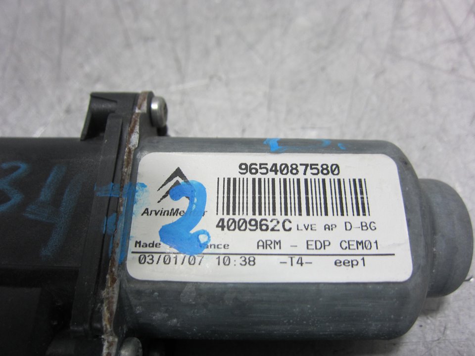 CITROËN C4 Picasso 1 generation (2006-2013) Front Right Door Window Control Motor 9654087580 23759721