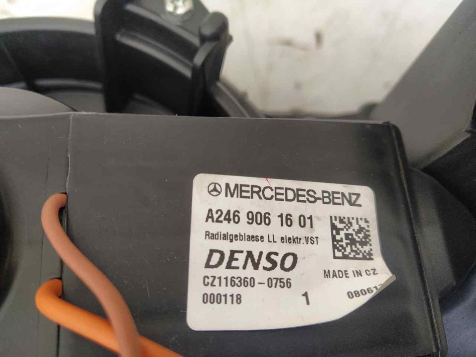 MERCEDES-BENZ A-Class W176 (2012-2018) Heater Blower Fan A2469061601 23816743