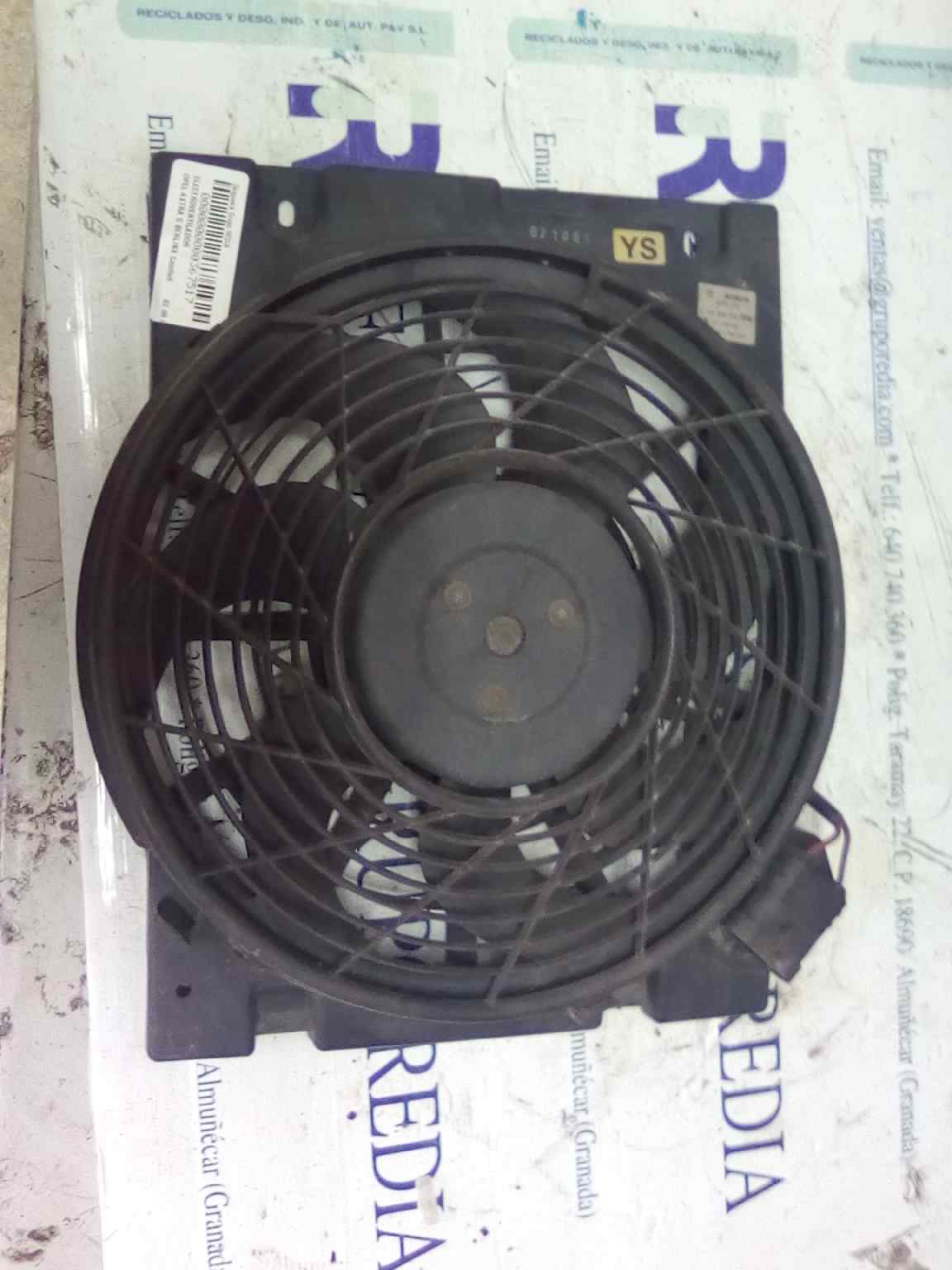 OPEL Astra H (2004-2014) Difūzoriaus ventiliatorius 0130303840 21273349