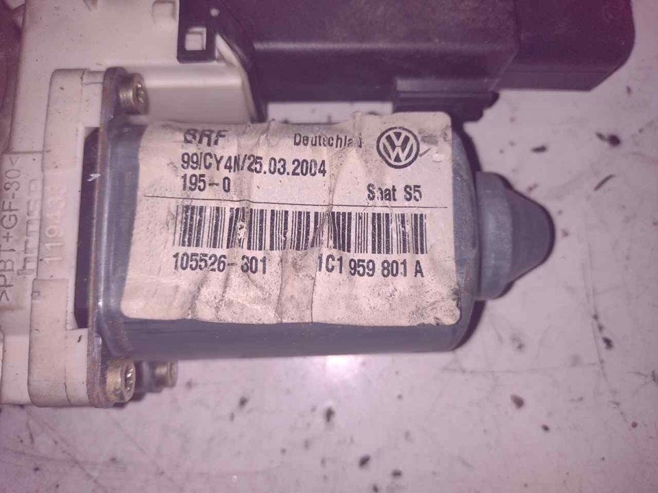 SEAT Leon 1 generation (1999-2005) Motor regulator geam ușă stânga față 1C1959801A 21293881