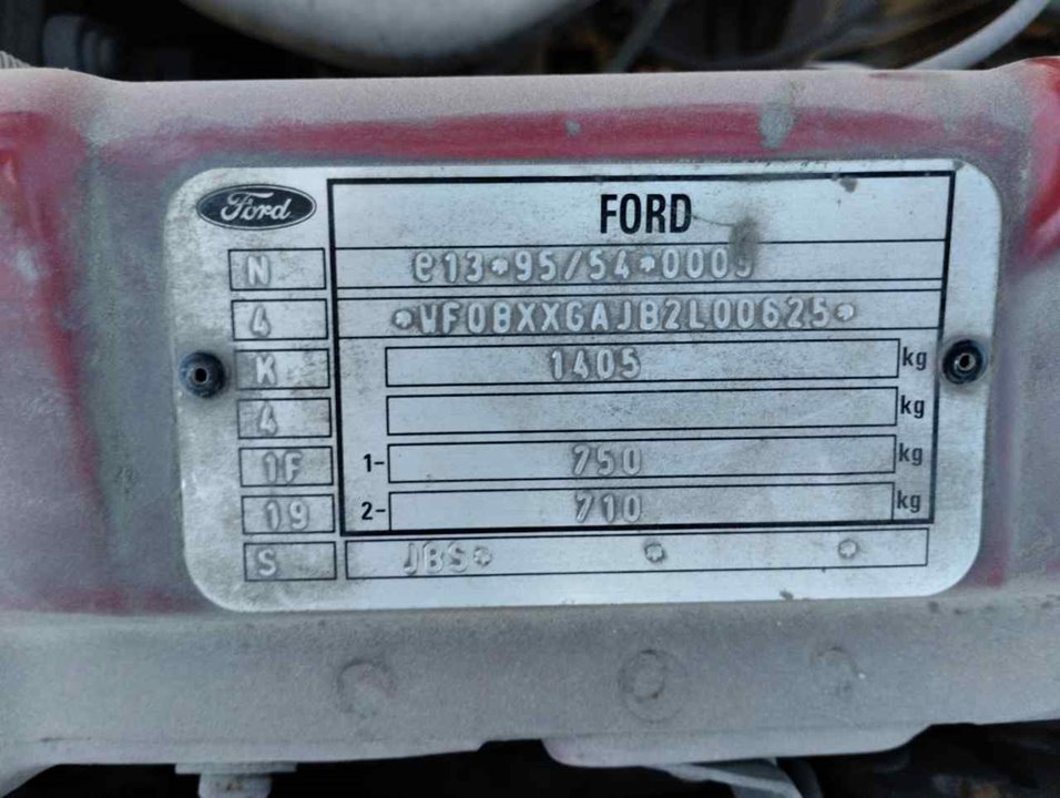 FORD Fiesta 5 generation (2001-2010) Motor 25428186