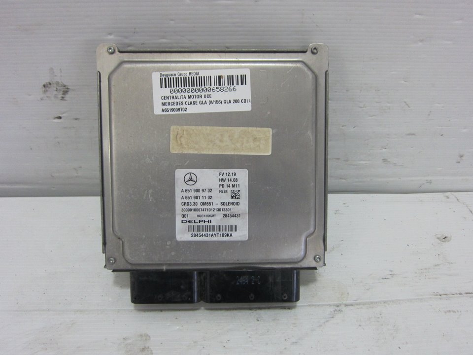 MERCEDES-BENZ GLA-Class X156 (2013-2020) Motorkontrolenhed ECU A6519009702 24880993