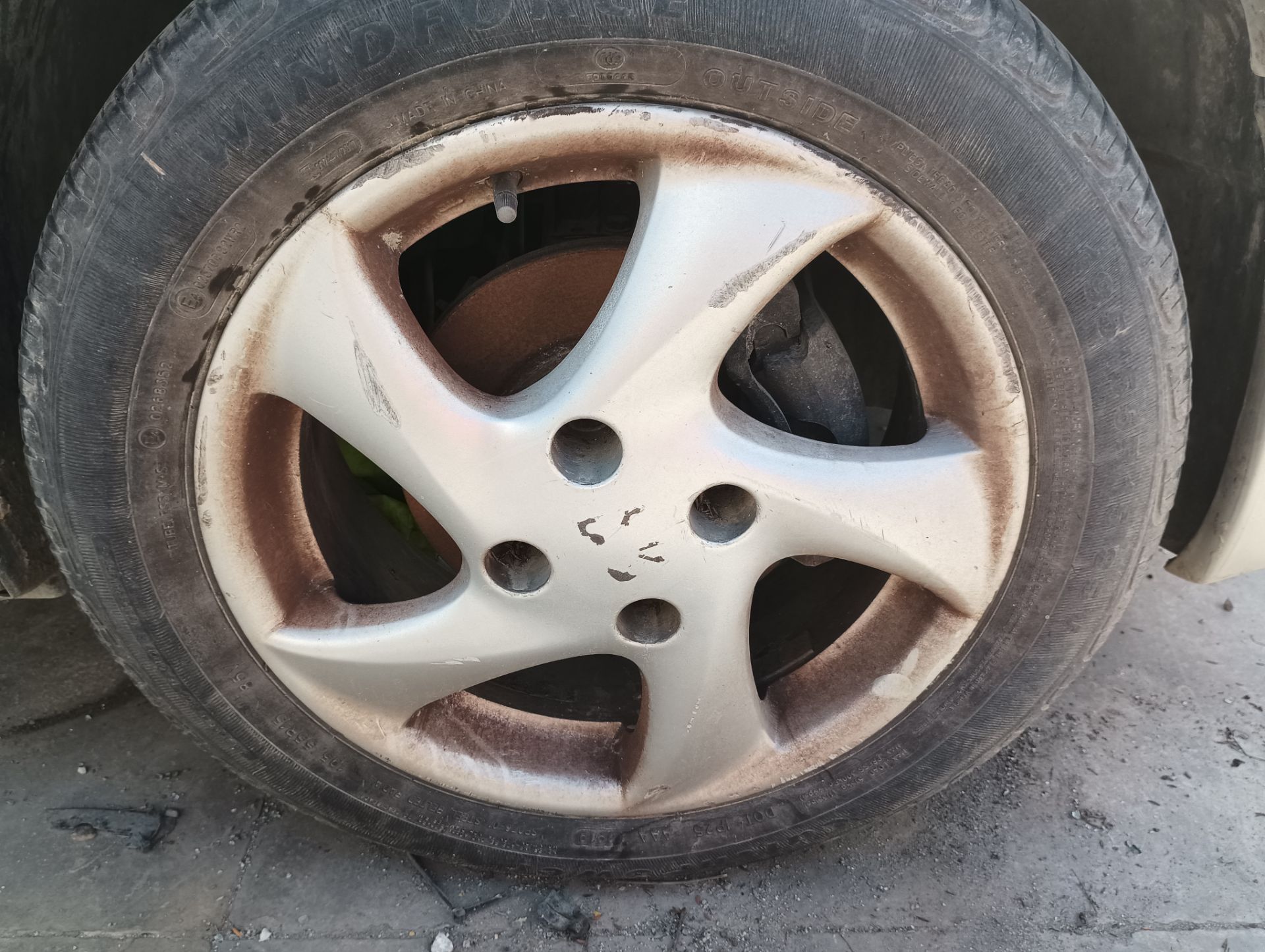 PEUGEOT 206 1 generation (1998-2009) Wheel 25427709