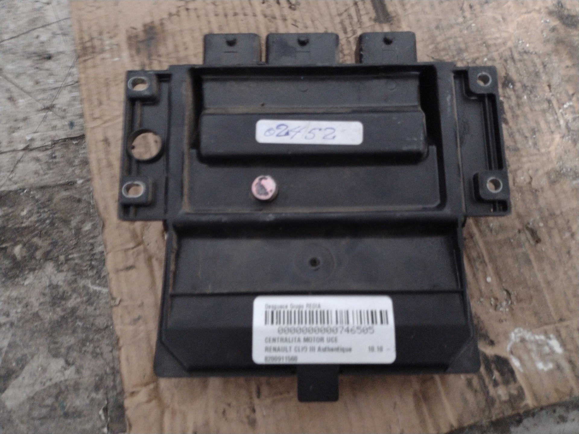 RENAULT Clio 3 generation (2005-2012) Engine Control Unit ECU 8200911560 21276910