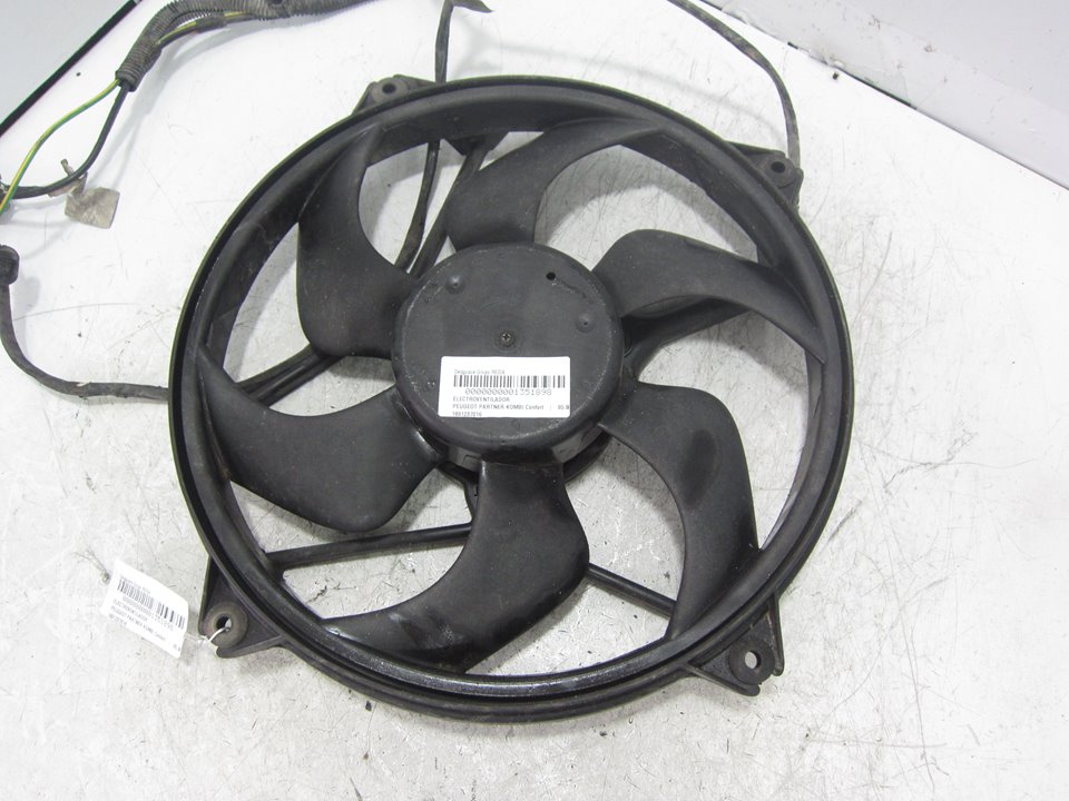 PEUGEOT Partner 2 generation (2008-2023) Diffuser Fan 1831237016 24961483