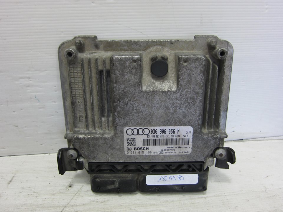 AUDI A3 8P (2003-2013) Μονάδα ελέγχου κινητήρα ECU 03G906056N 23790222