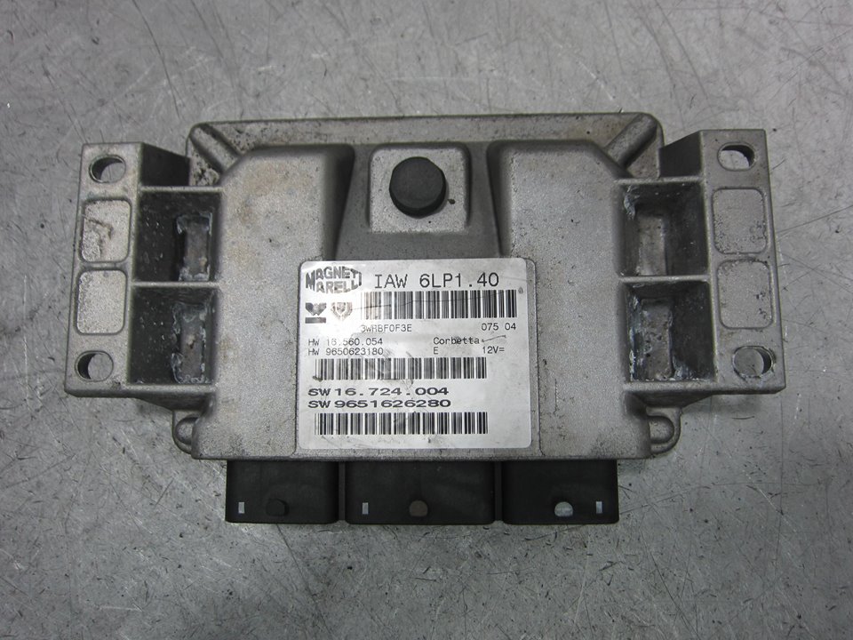 CHEVROLET 307 1 generation (2001-2008) Moottorin ohjausyksikkö ECU SW9651626280 24936968