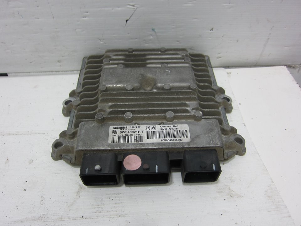 CITROËN C3 1 generation (2002-2010) Блок управления двигателем 5WS40021FT 24552422