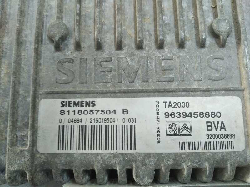 CITROËN 306 1 generation (1993-2002) Motora vadības bloks 9639456680 21274544