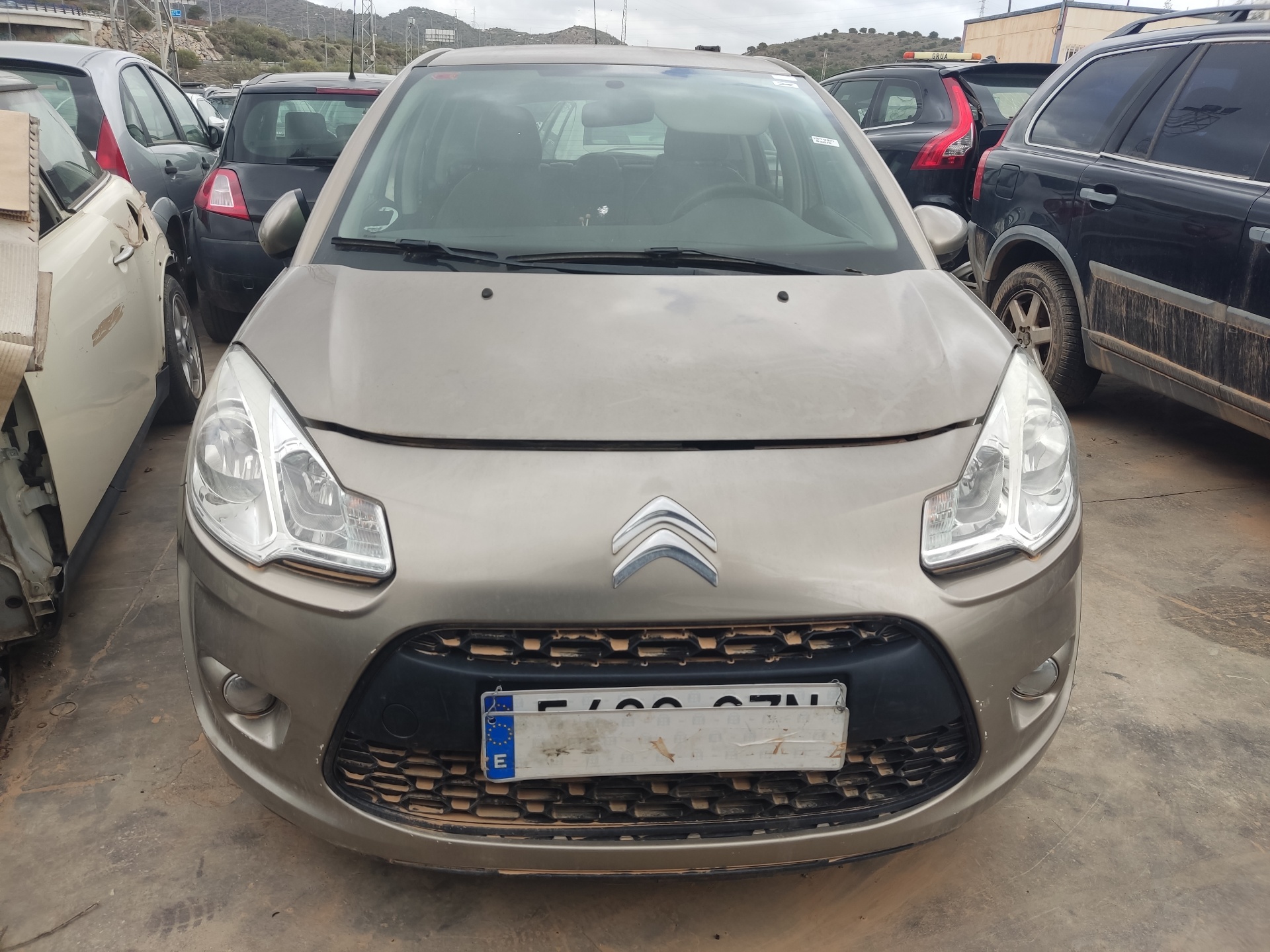 CITROËN C3 1 generation (2002-2010) Priekšējais kreisais durvju stikls 25436355