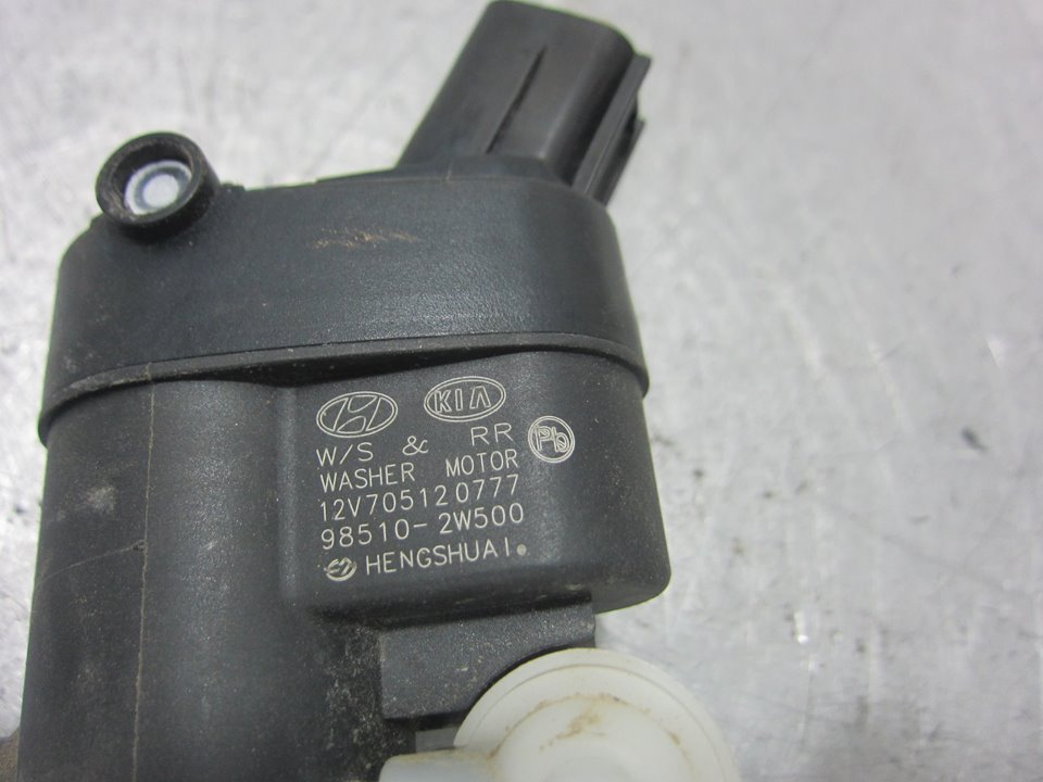 HYUNDAI i20 IB (2 generation) (2014-2020) Washer Tank Motor 985102W500 25431799