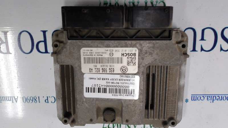 VOLKSWAGEN Caddy 3 generation (2004-2015) Engine Control Unit ECU 03G906021AQ 21273810