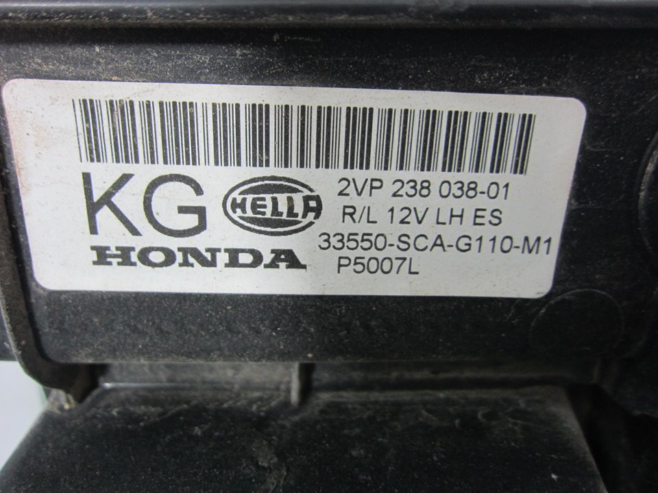 HONDA CR-V 2 generation (2001-2006) Rear Left Taillight 2VP23803801 25360598