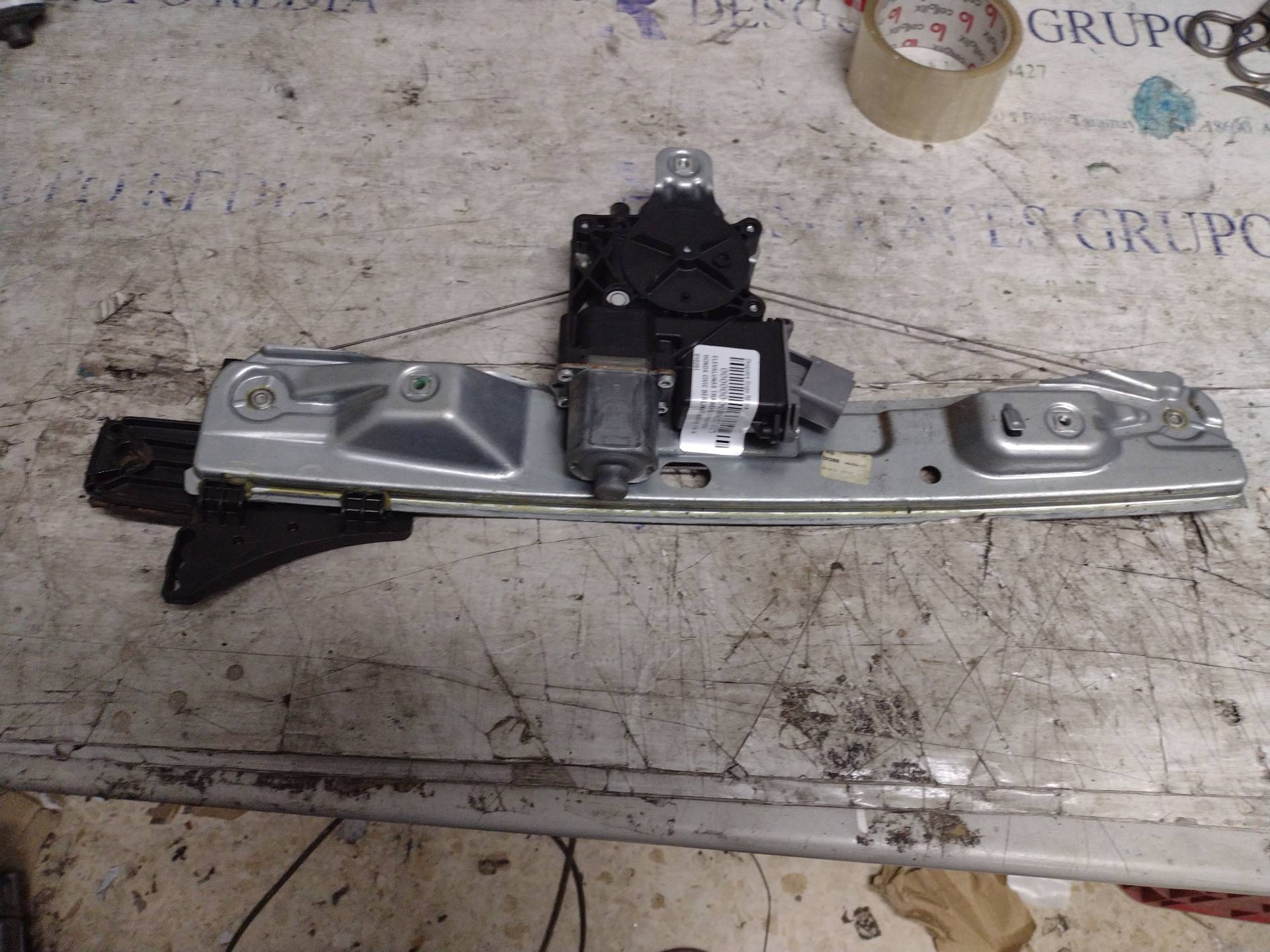 HONDA Civic 7 generation (2000-2005) Aizmugurējo kreiso durvju logu pacēlājs 910281 21276087