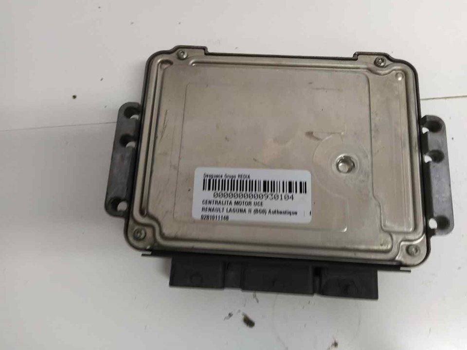 RENAULT Laguna 2 generation (2001-2007) Engine Control Unit ECU 0281011148 21280152