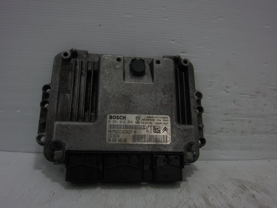 CITROËN Xsara Picasso 1 generation (1999-2010) Блок управления двигателем 0281012468 24963826