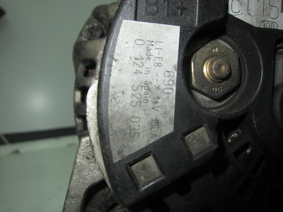 CITROËN C3 Picasso 1 generation (2008-2016) Alternator 0124525035 20425887