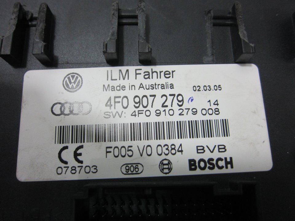 AUDI A6 C6/4F (2004-2011) Блок управления Комфорт 4F0907279 24963370