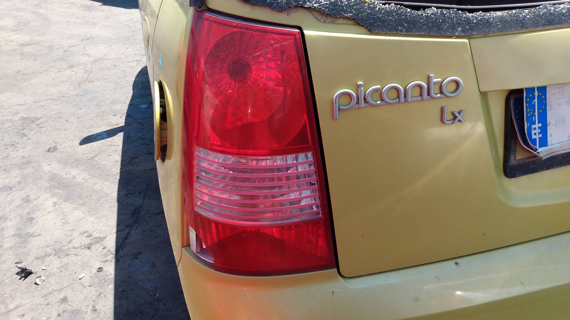 KIA Picanto 1 generation (2004-2011) Пряжка ремня безопасности переднего правого сиденья 24949896